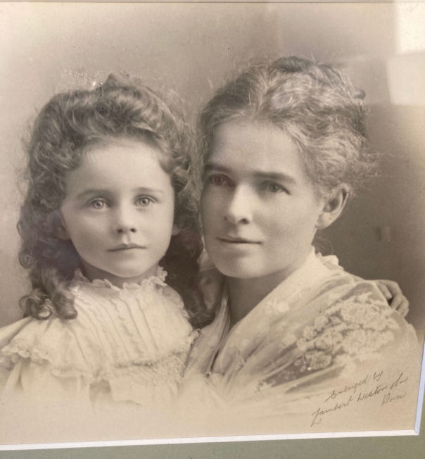 Photo of Anne Maria Charlesworth and daughter